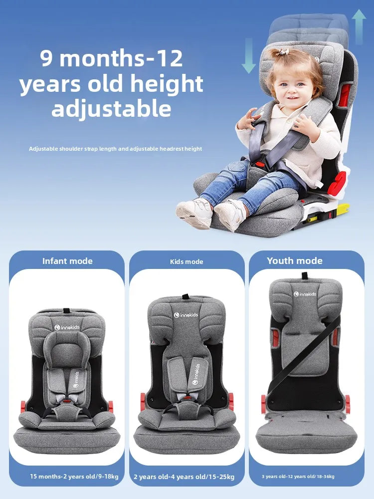 Innokids Portable Child Car Seat with Five-Point Harness